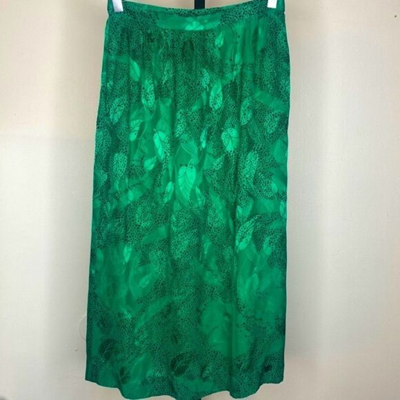 VINTAGE…Green/Black skirt size 4 from CHANCELLE - Picture 1 of 4